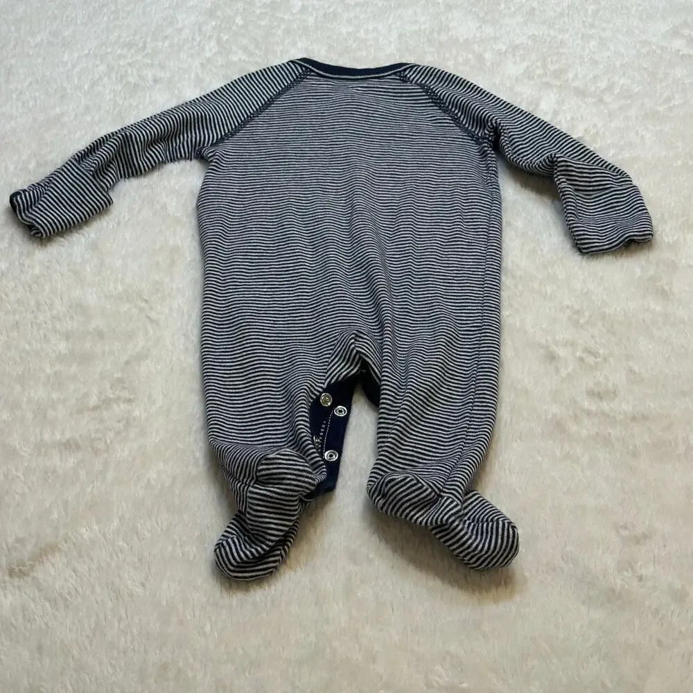 Ralph Lauren Stripe Baby Romper sz 3 m
